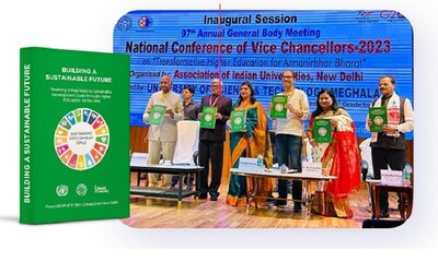 Former President Kovind releases Shoolini and AIU joint publication